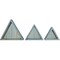 Ekena Millwork Triangle, Closed Back, Vintage Farmhouse Shadow Box Shelves, Barnwood Decor Collection, PK3 DECR15SBTRCBBU - alternate 4